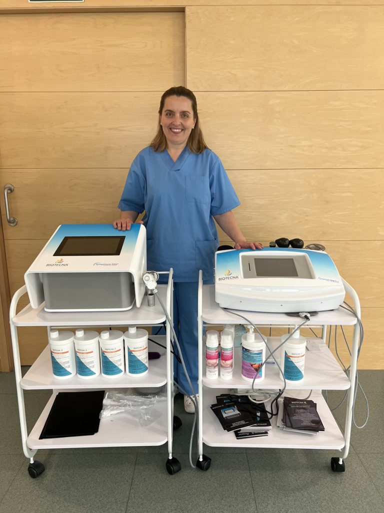 Material diatermia y ondas de choque